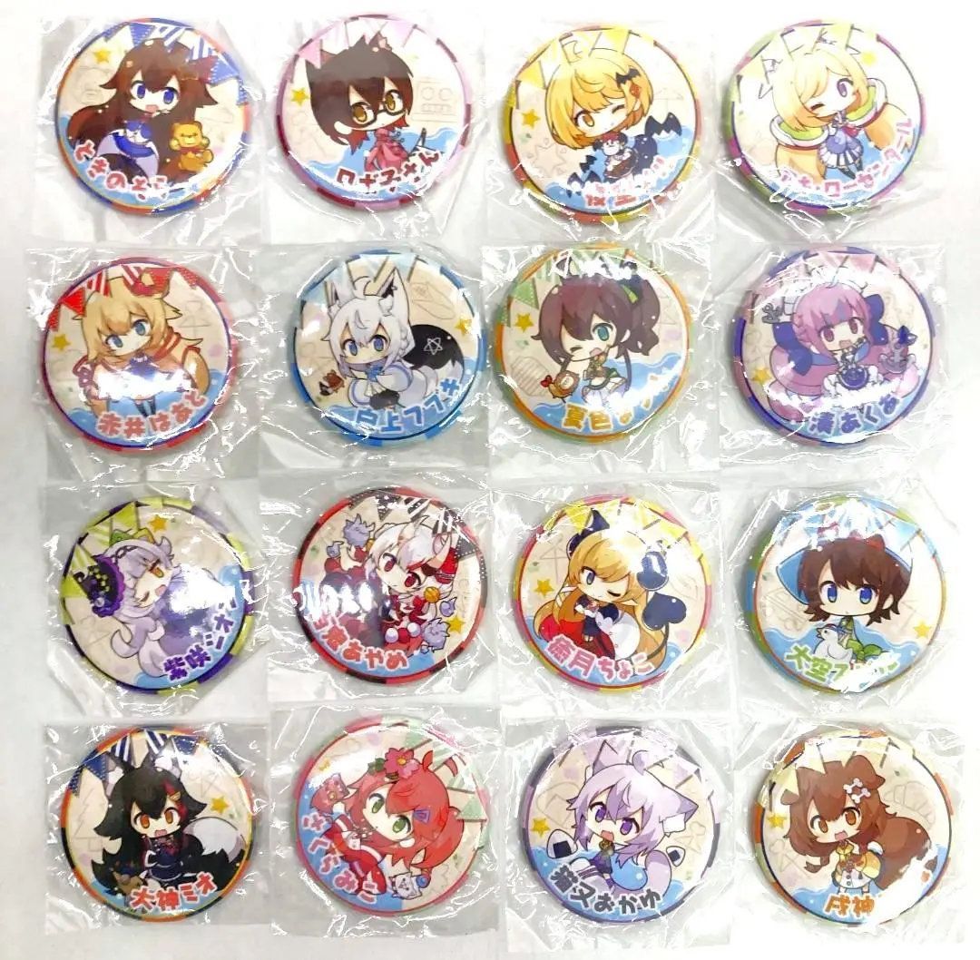 C96 ホロライブサマー 缶バッジ 16種 コンプ - メルカリ