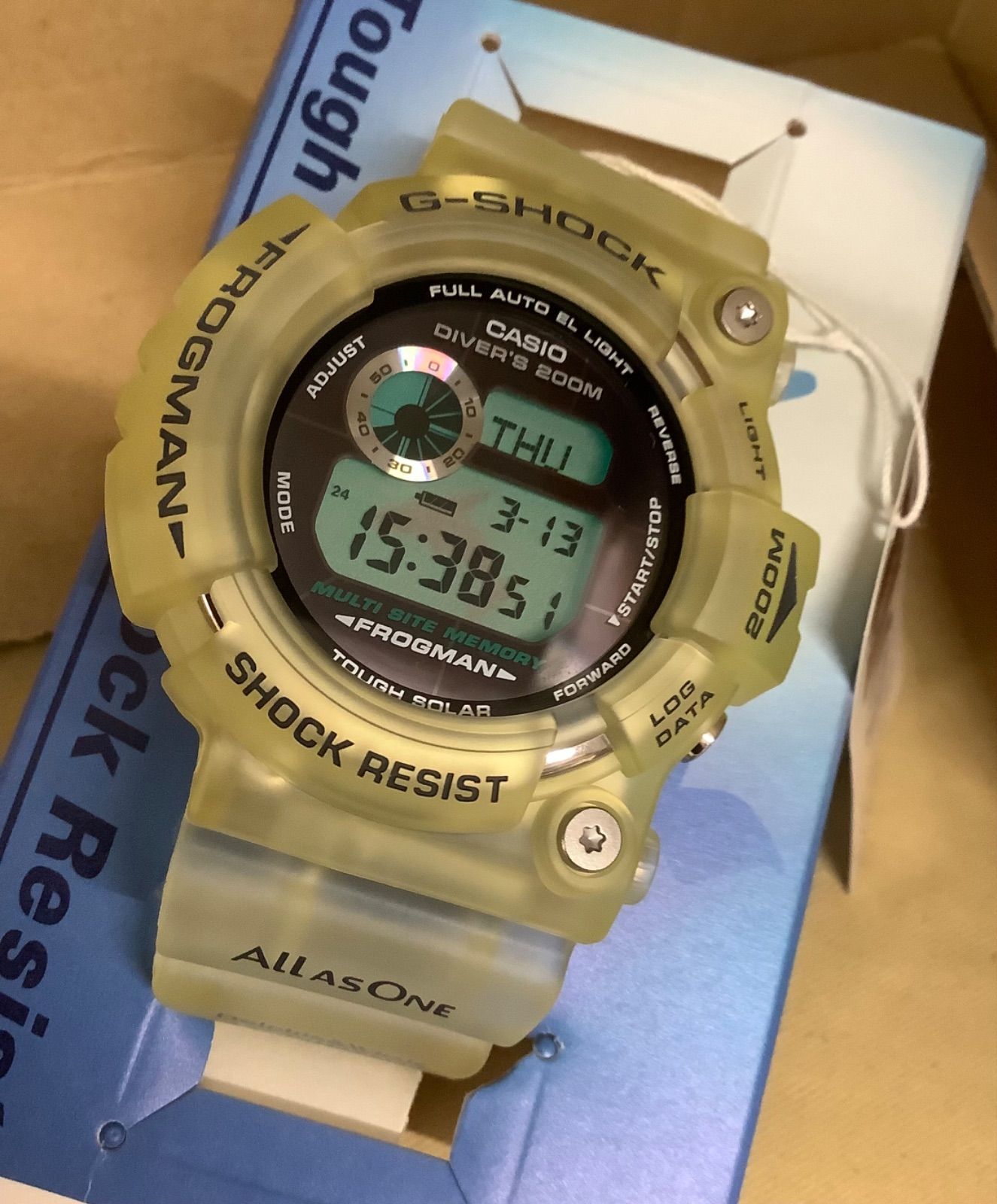 GW-202AK-7JR '02イルクジフロッグマン - メルカリ