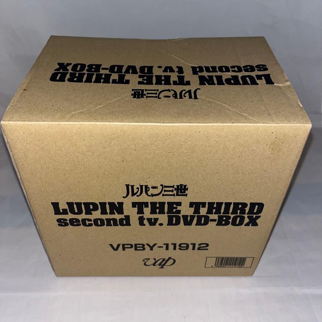 【希少】LUPIN THE THIRD second tv.DVD-BOX　ルパン　予約限定生産　★DVD★　　＠＠