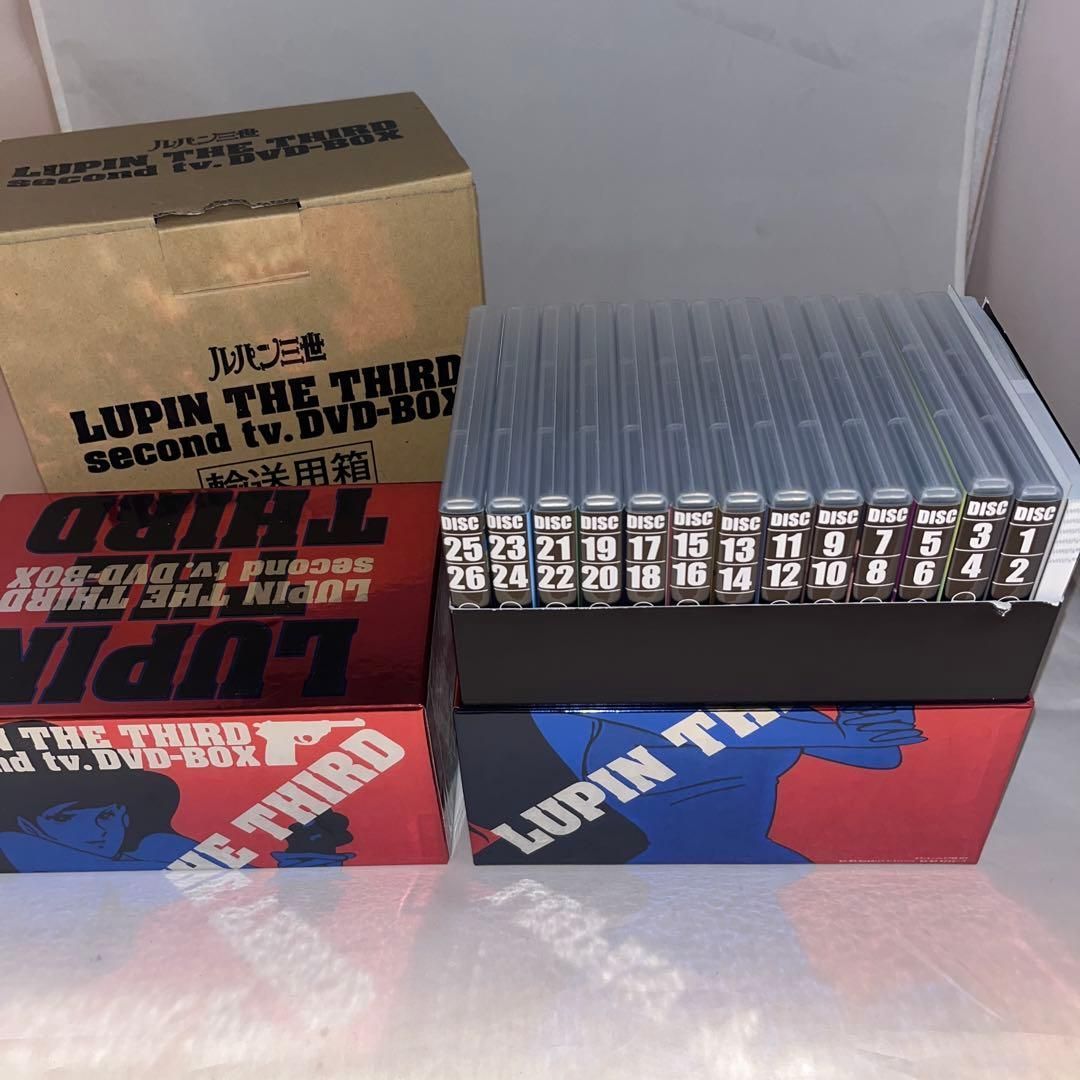 希少】LUPIN THE THIRD second tv.DVD-BOX ルパン 予約限定生産 ☆DVD
