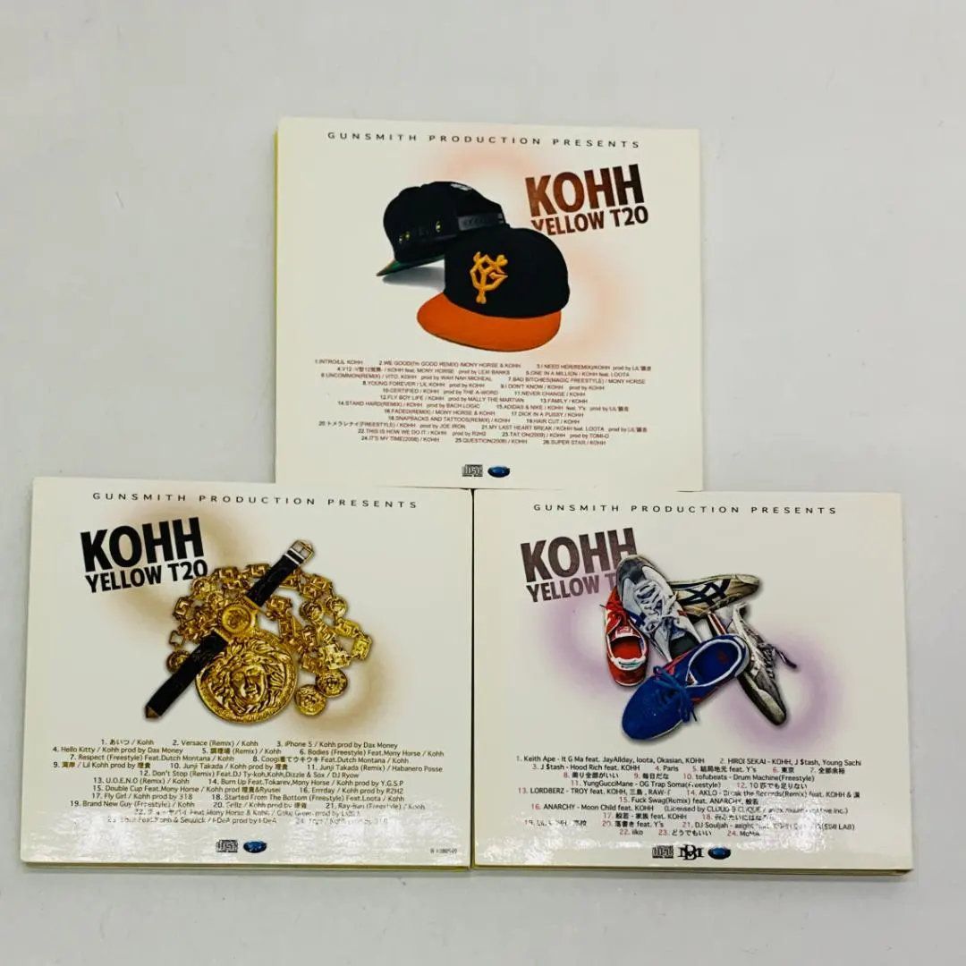 中古 KOHH（千葉雄喜） YELLOW TAPE 3枚セット デジパック仕様 - メルカリ