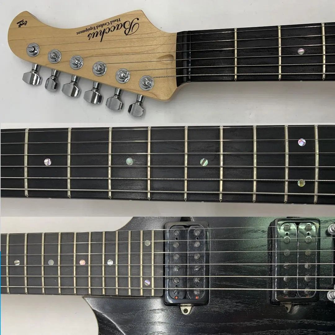 中古】【楽器】バッカス エレキギター GRACE-AT/BW BLK/OIL【エレキ