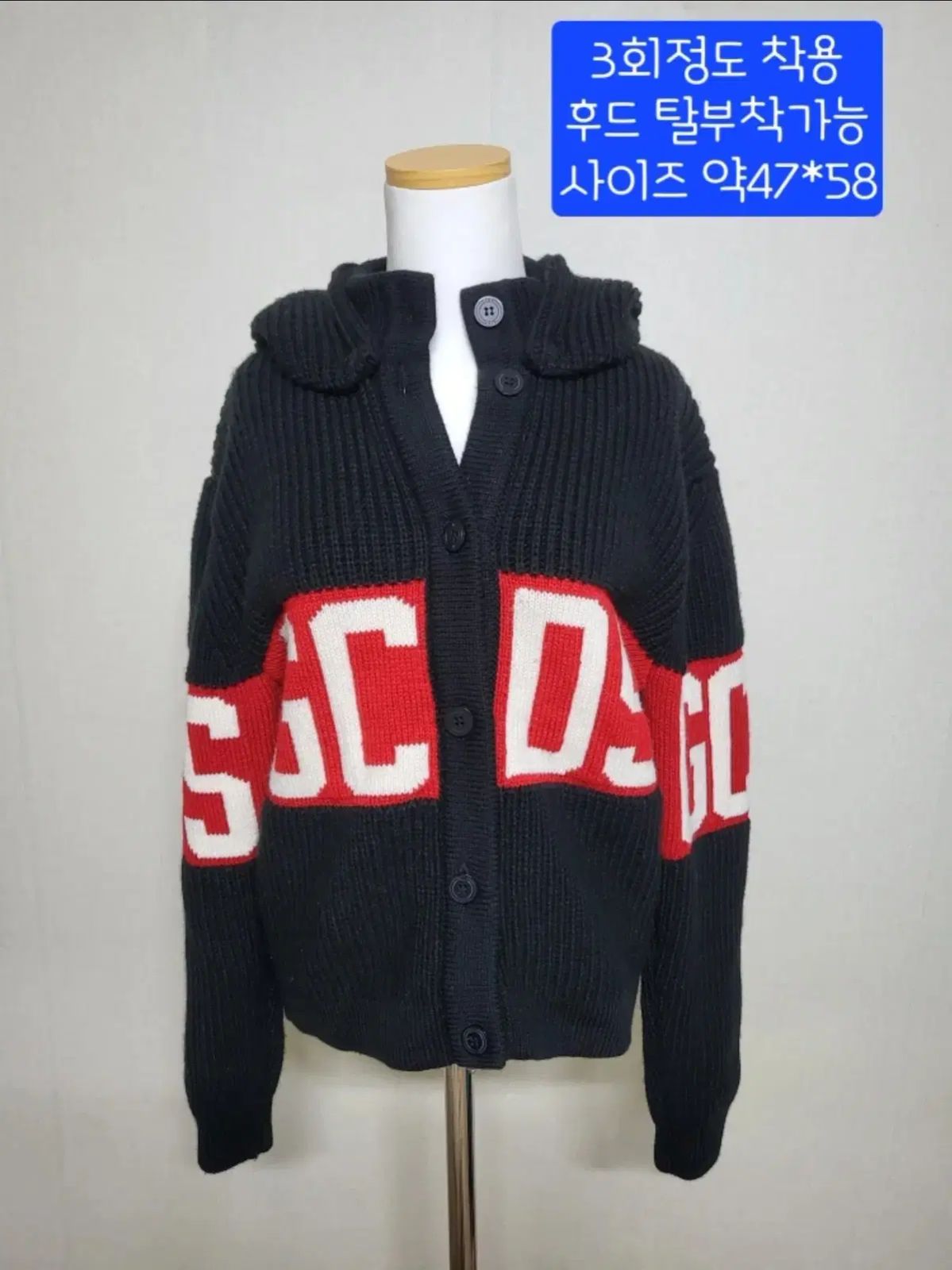  レディース GOLDEN GOOSE ゴールデングース ブランド ニット フーディジップアップ パーカー トップス