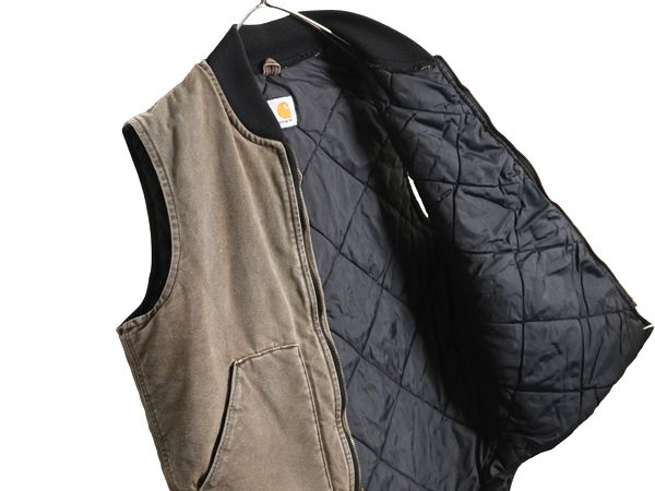 カーハート ダック ベスト Carhartt carhartt 00年代 XL 古着 中綿