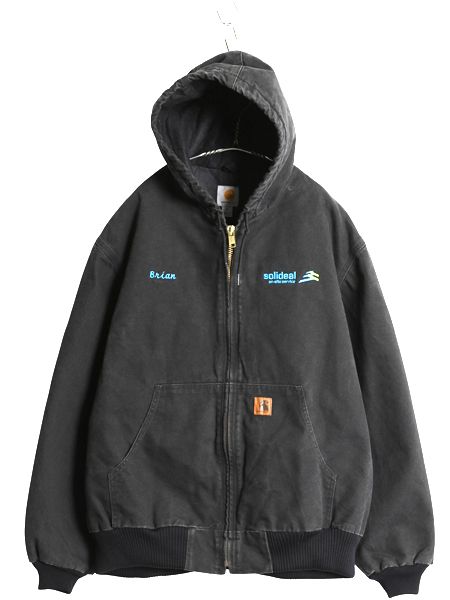 US企画 カーハート アクティブ ジャケット メンズ XL ワーク ダック  