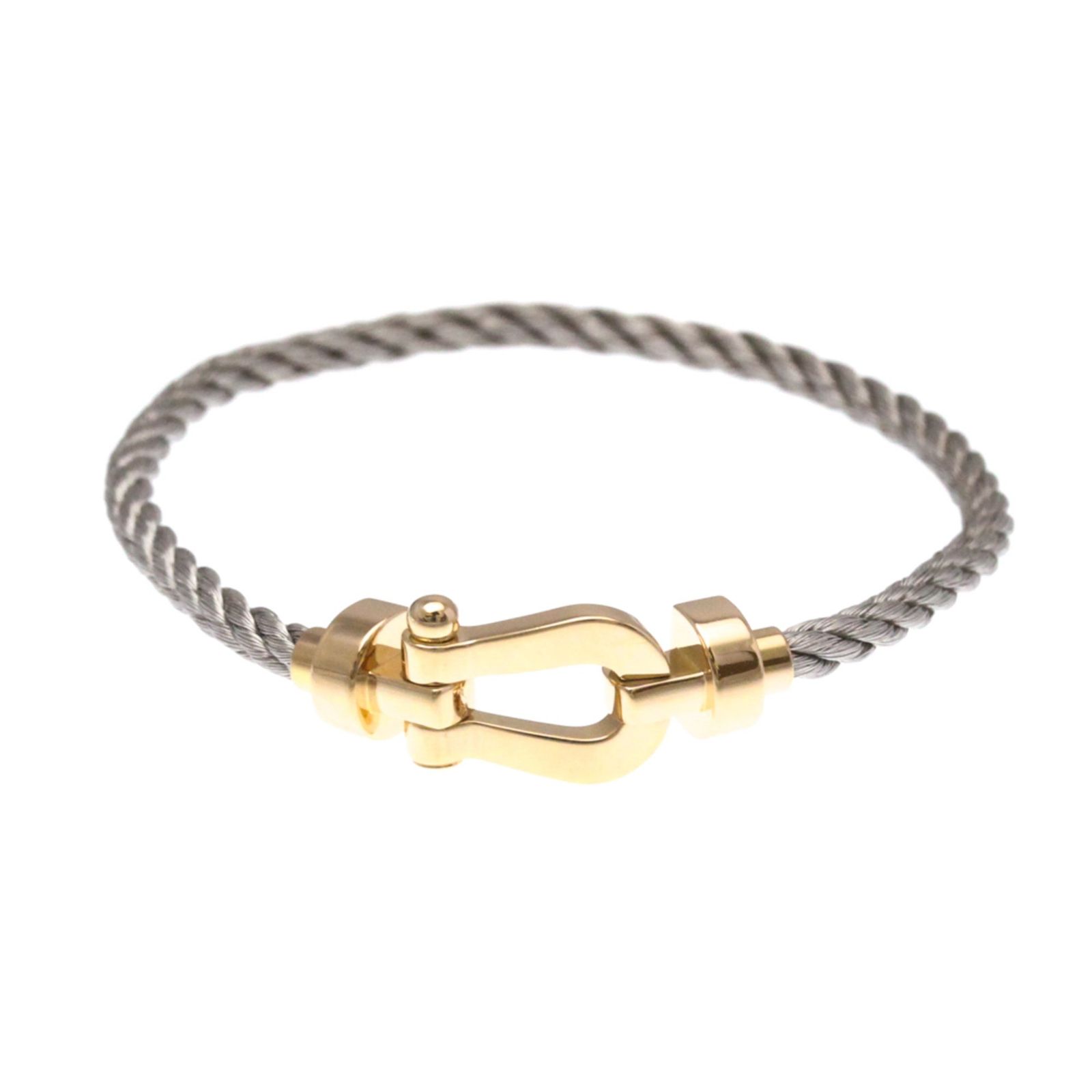 フレッド Fred フォース10 ミディアムサイズ ブレスレット K18ピンクゴールド K18PG 無し チャームブレスレット ピンクゴールド PG