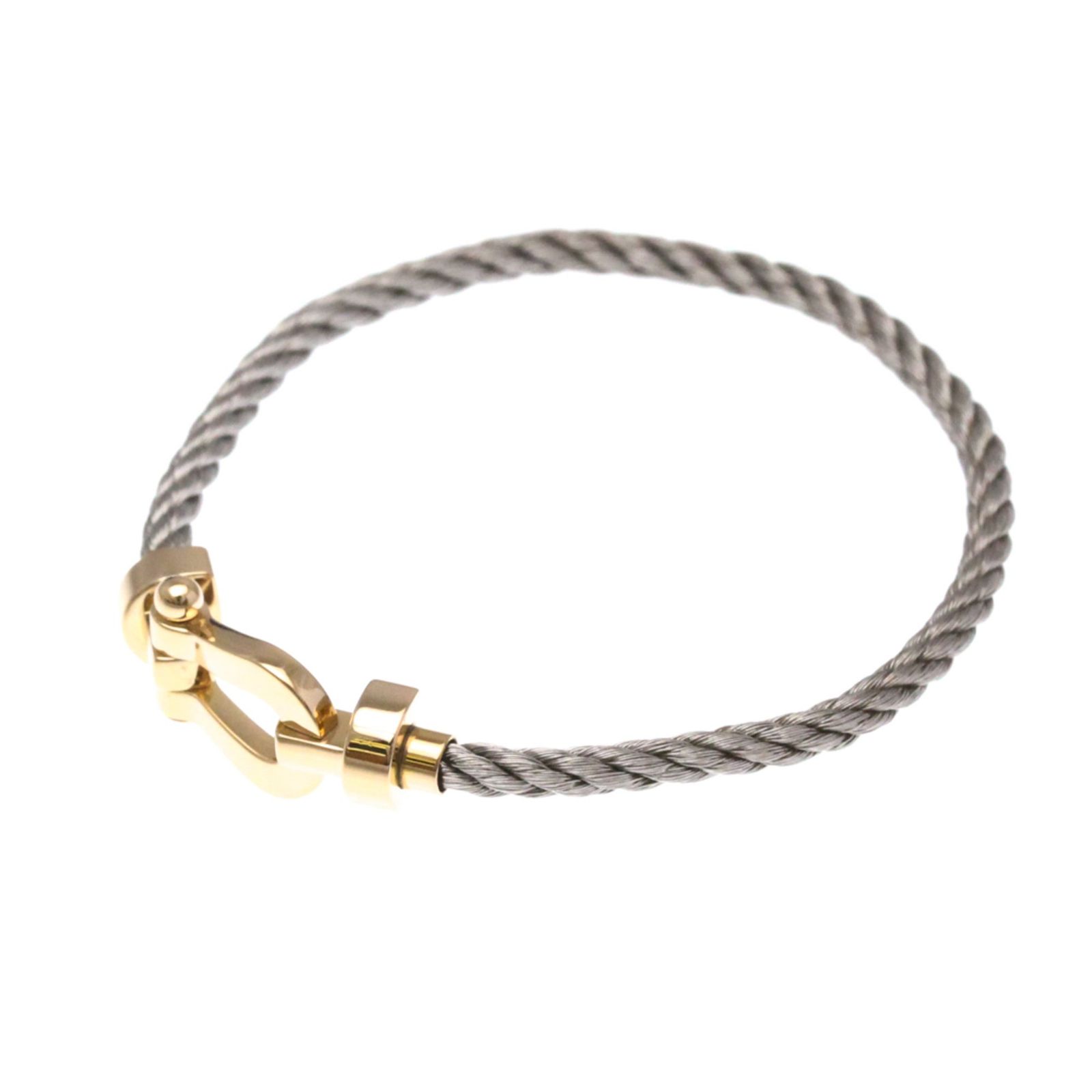 フレッド Fred フォース10 ミディアムサイズ ブレスレット K 18ピンクゴールド 18 PG 無し チャームブレスレット ピンクゴールド