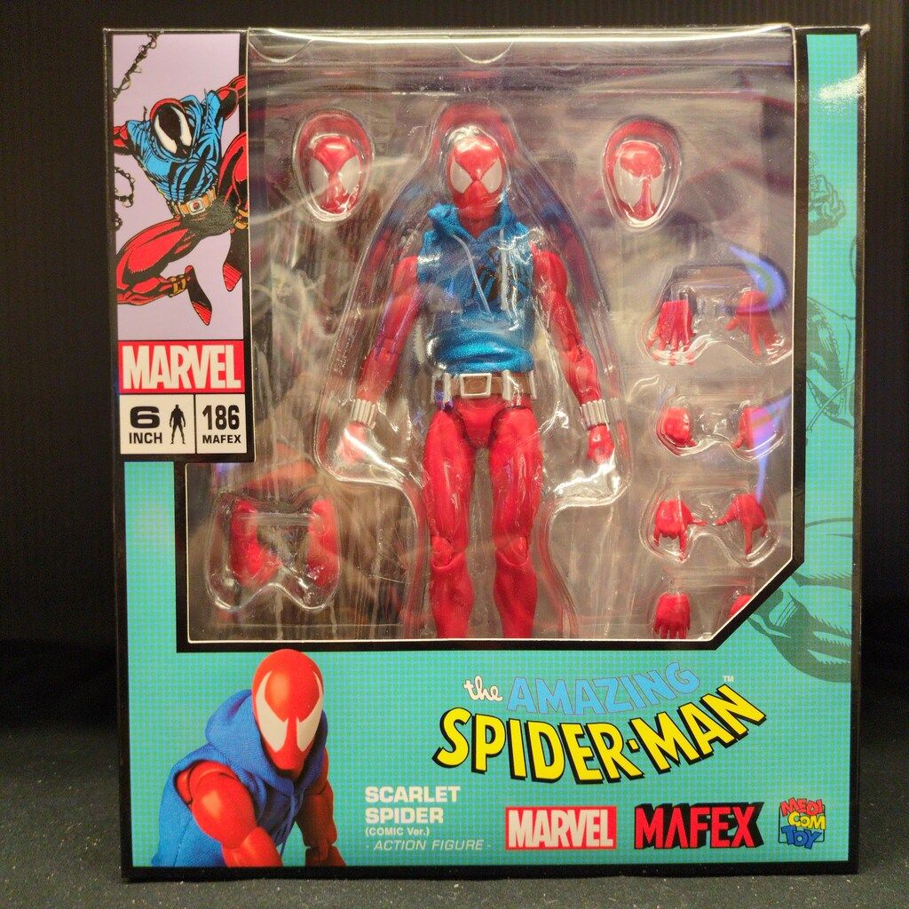 メディコム トイ MAFEX SCARLET SPIDER COMIC VER 186