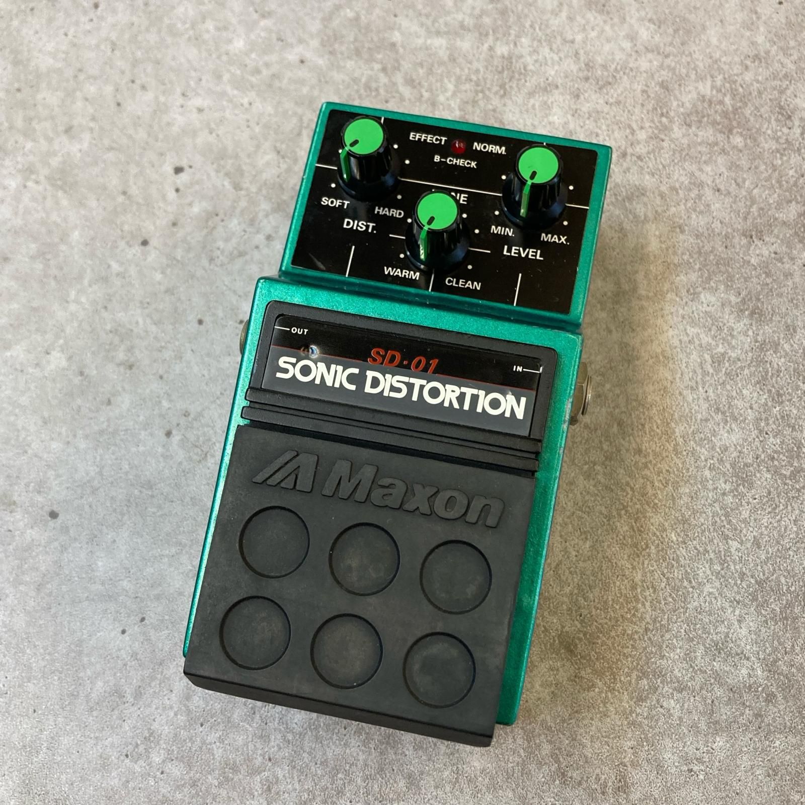 楽器 Maxon マクソン エフェクター SD 01 Sonic Distortion 472