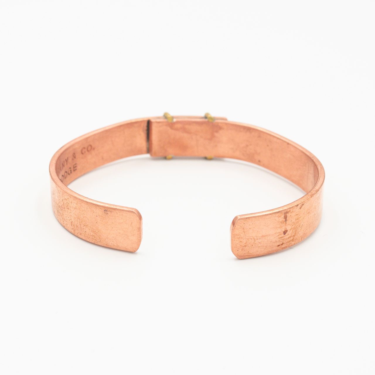 ヴィンテージ ティファニー カッパー バングル 銅 17 8 cm 1970年代