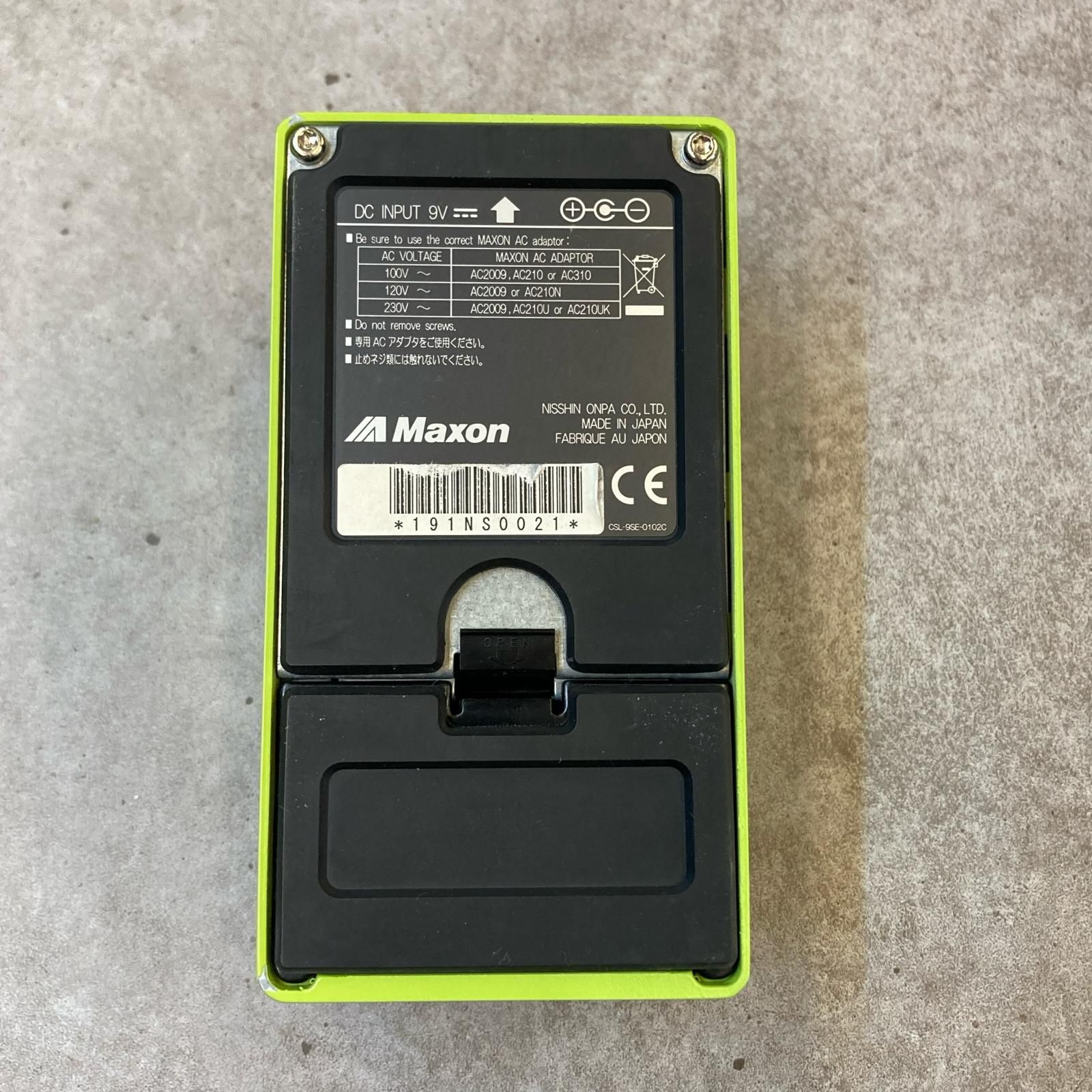 楽器 Maxon マクソン エフェクター SD 9 Sonic Distortion 472