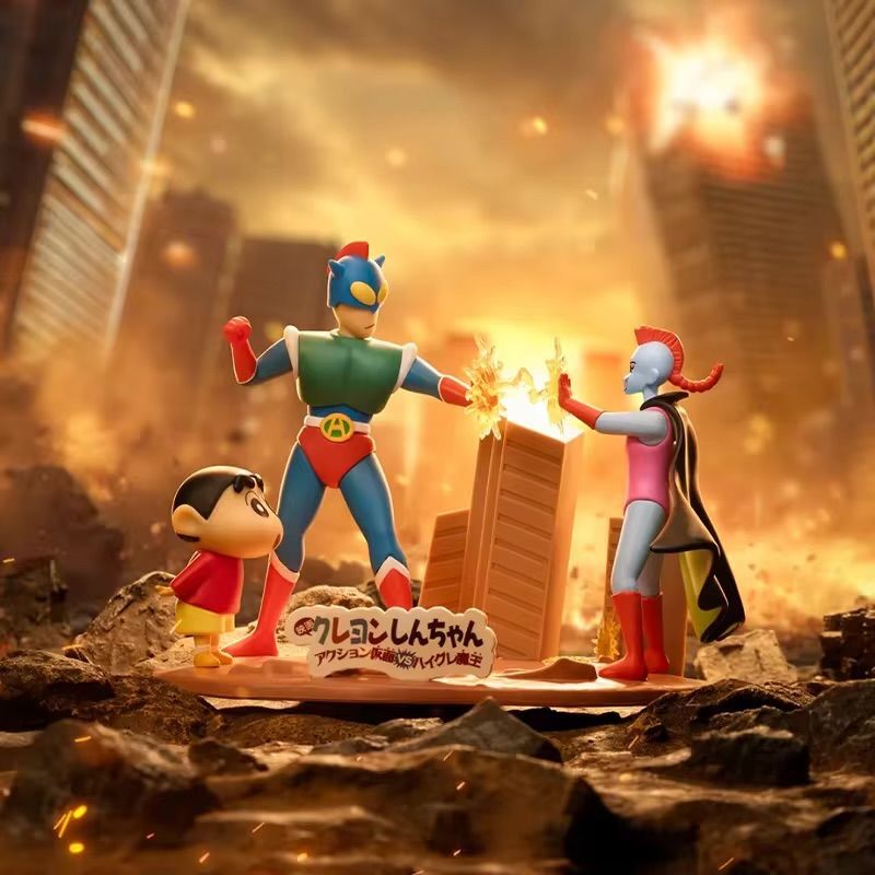 即納】52toys クレヨンしんちゃん 歴代映画名シーンフィギュア Classic