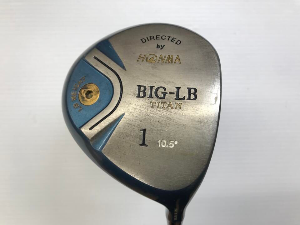 大得価，人気セール 【訳あり】BIG-LB チタン | 10.5 | チタンカーボン 4S | 中古 | ドライバー | ホンマゴルフ【最短即日発送】 ドライバー