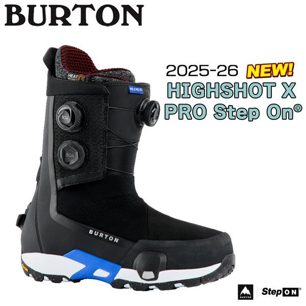 25-26 バートン ハイショットXプロステップオン BURTON HIGHSHOT X PRO STEP ON スノーボード 靴 25-26-BT-BTN ブーツ ステップオン