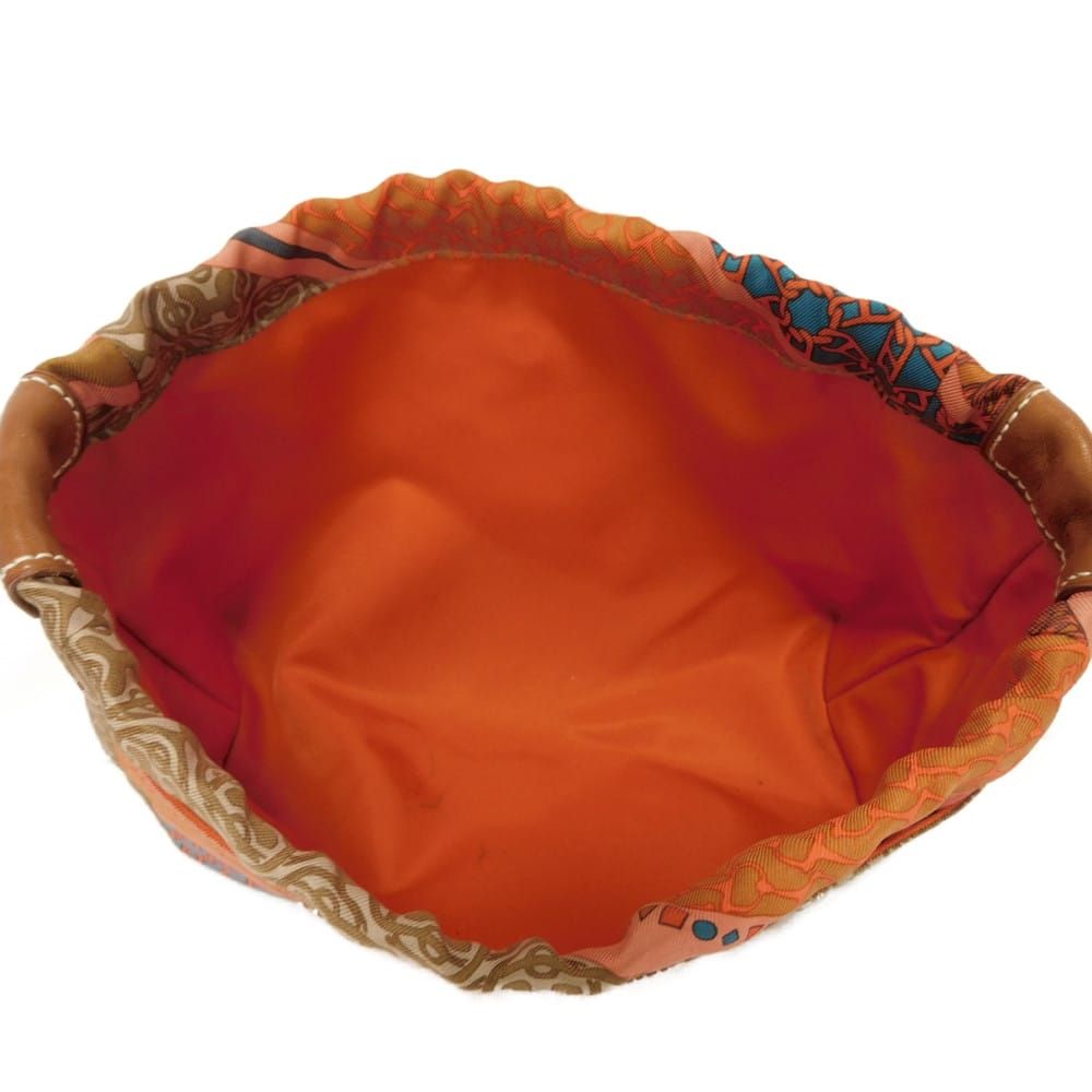 オレンジ ポーチ