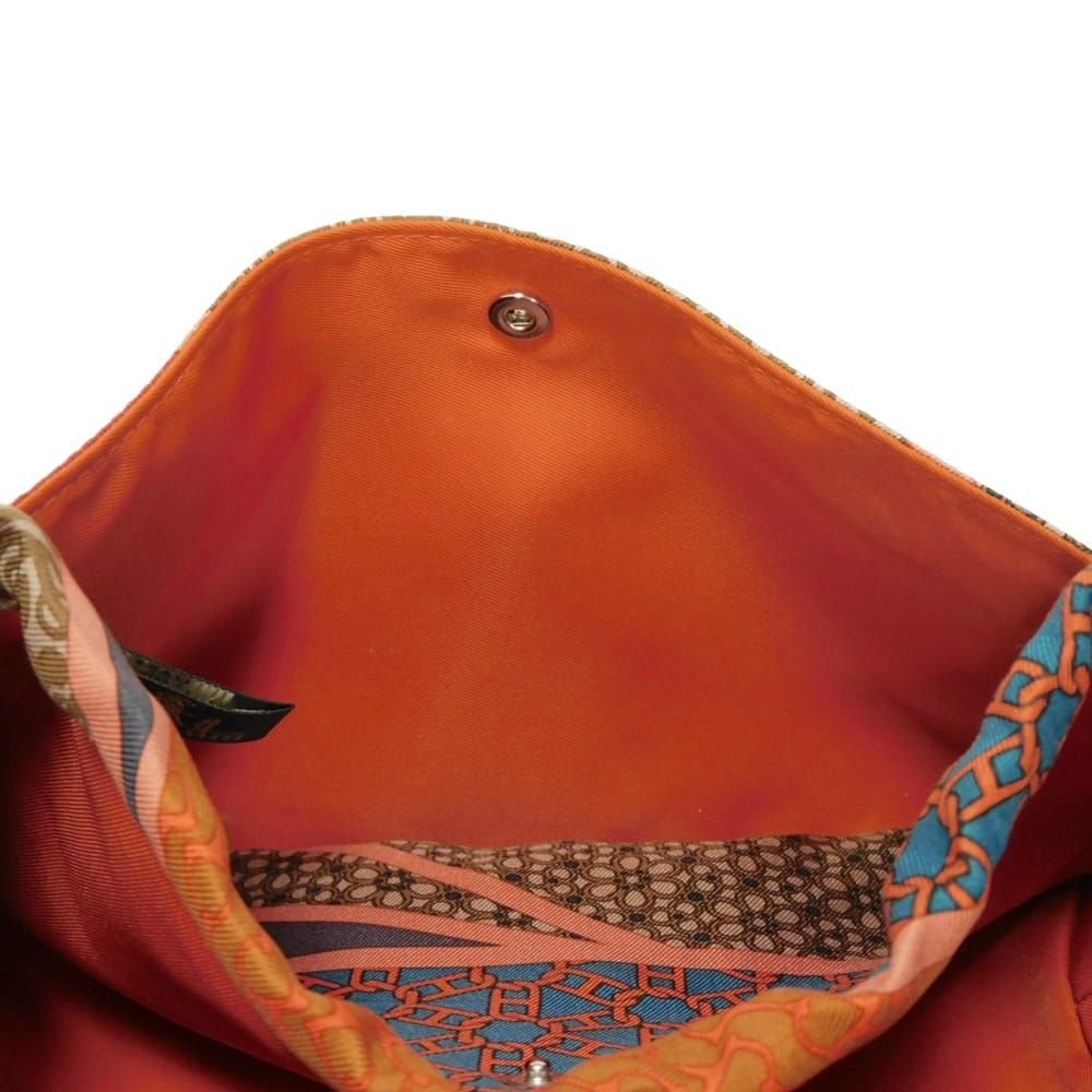 オレンジ ポーチ