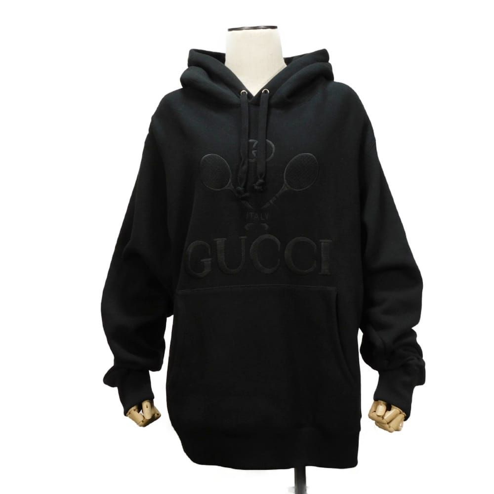 GUCCI グッチ テニス インターロッキングG ロゴ フーディ M 175/96A