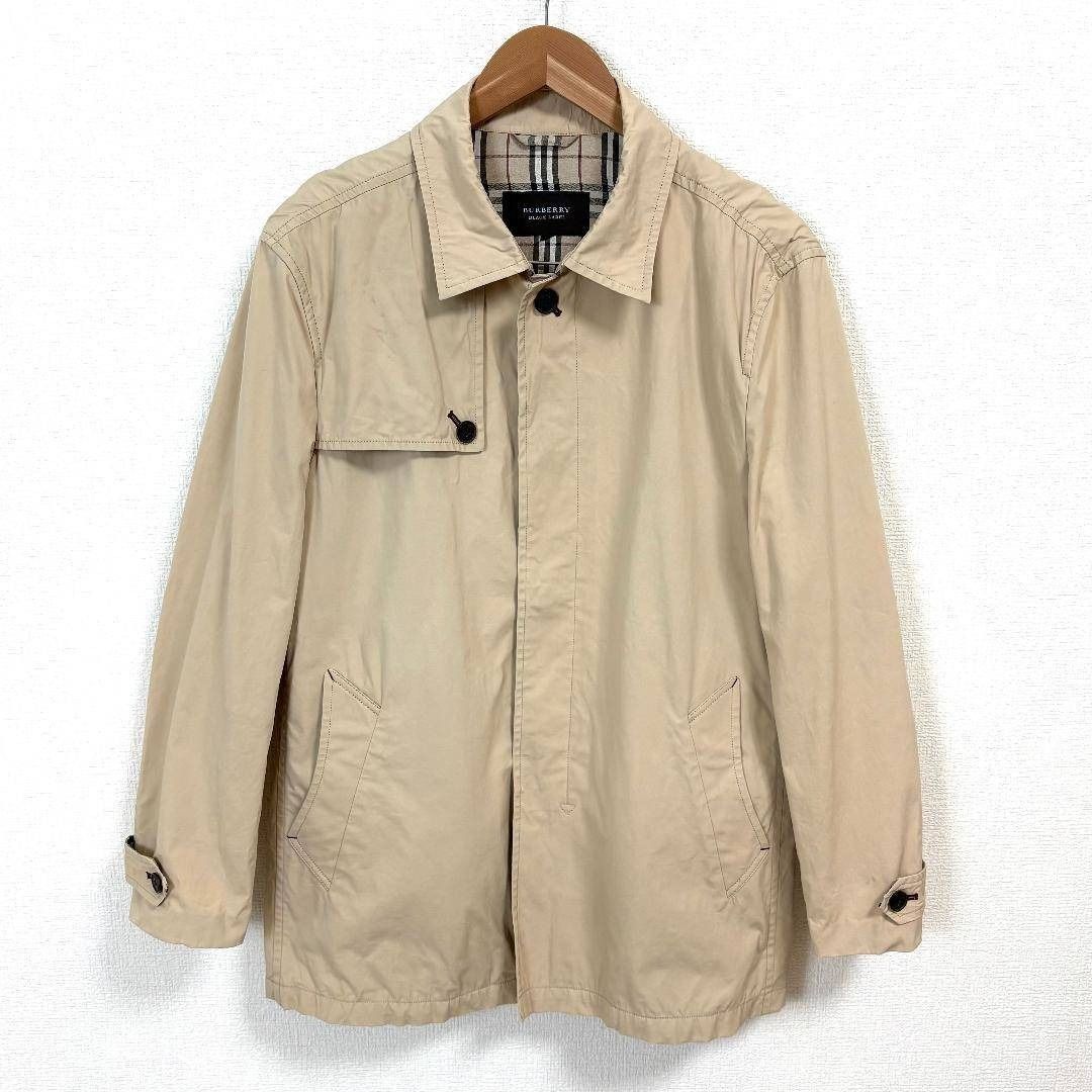 BURBERRY BLACK LABEL ハーフコート L 裏地ノバチェック