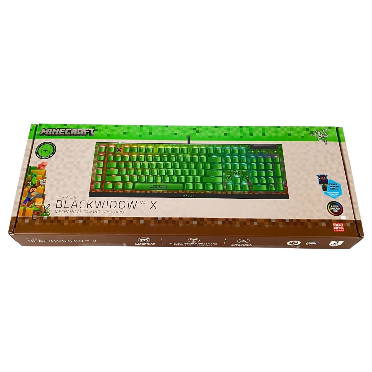 Razer BLACKWIDOW RZ03-04704100-R3M1 マインクラフトエディション ゲーミングキーボード レイザー N10592558