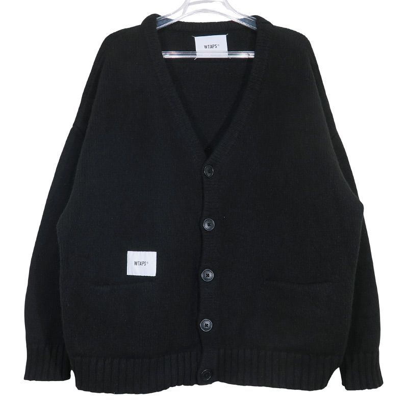 WTAPS PALMER ブラックカーディガンsize3 WTAPS PALMER ブラックカーディガンsize3 WTAPS PALMER ブラック