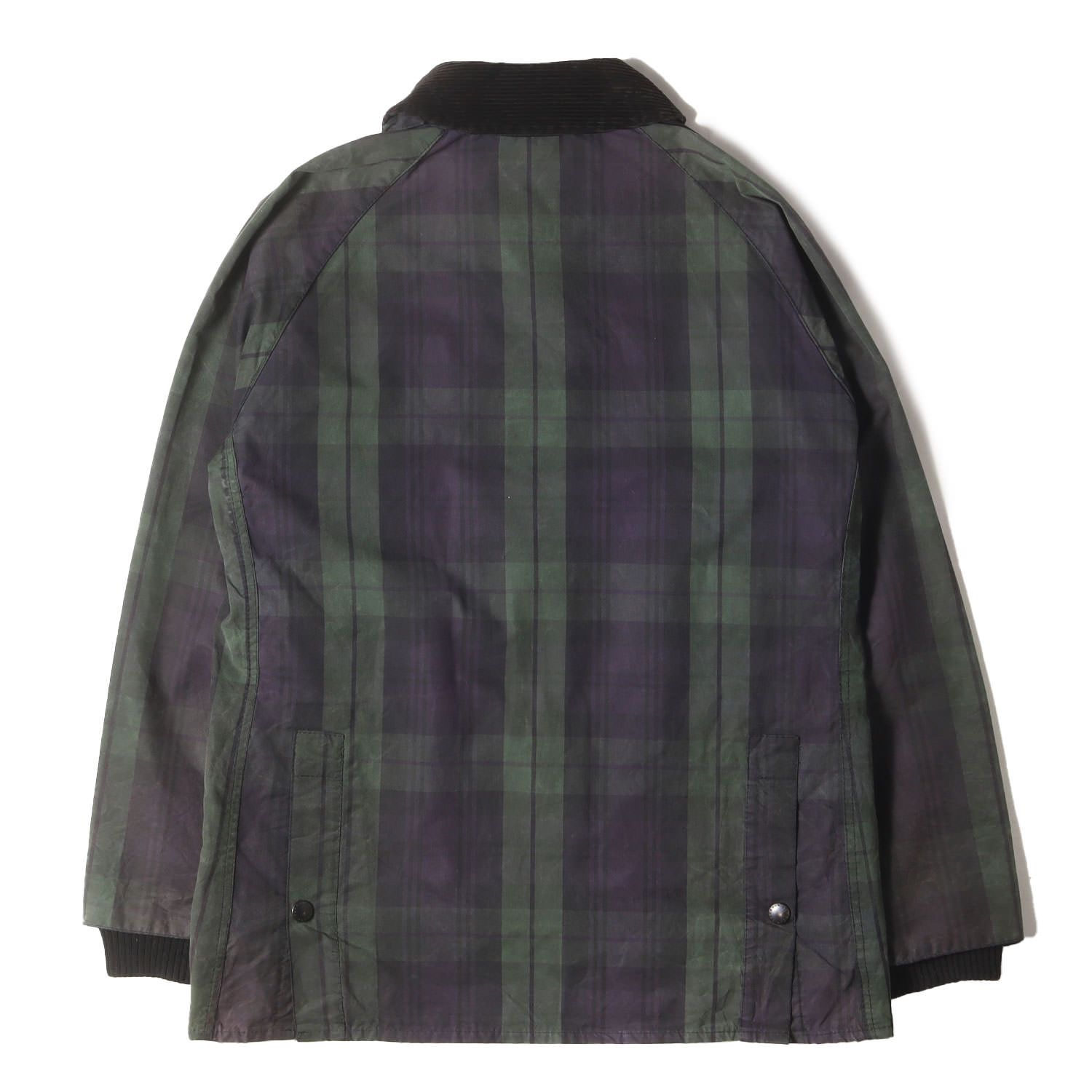 BARBOUR バブアー ジャケット グリーン パープル サイズ:40 | ワックス 