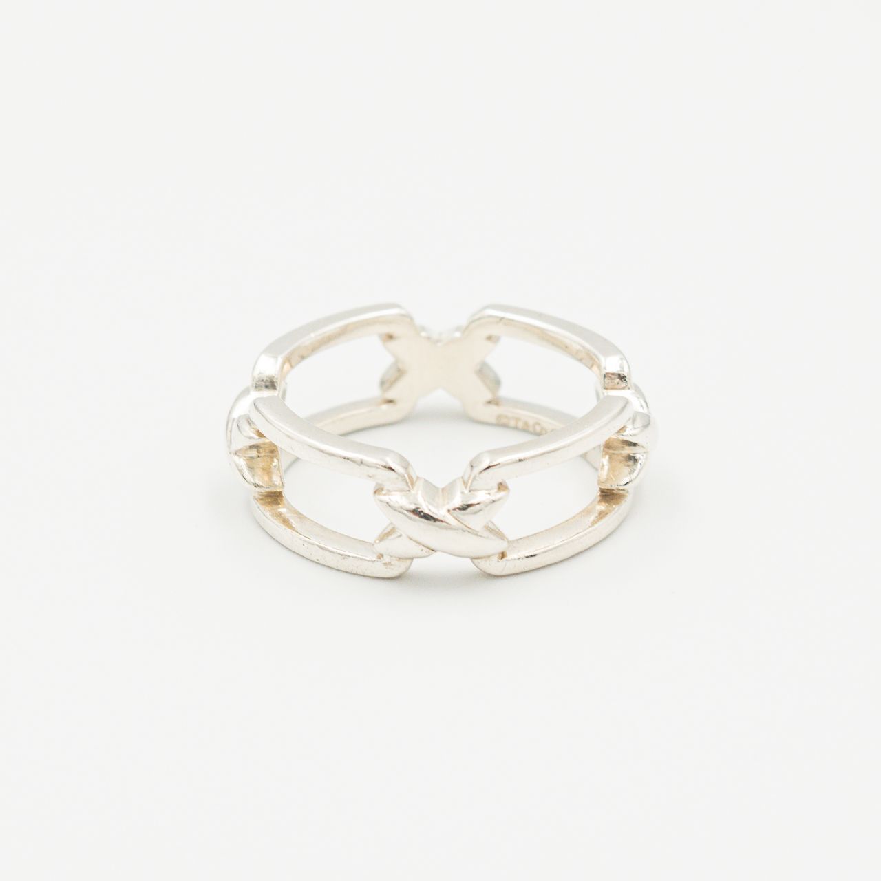 ティファニー シグネチャー X リンク リング シルバー 18 5号