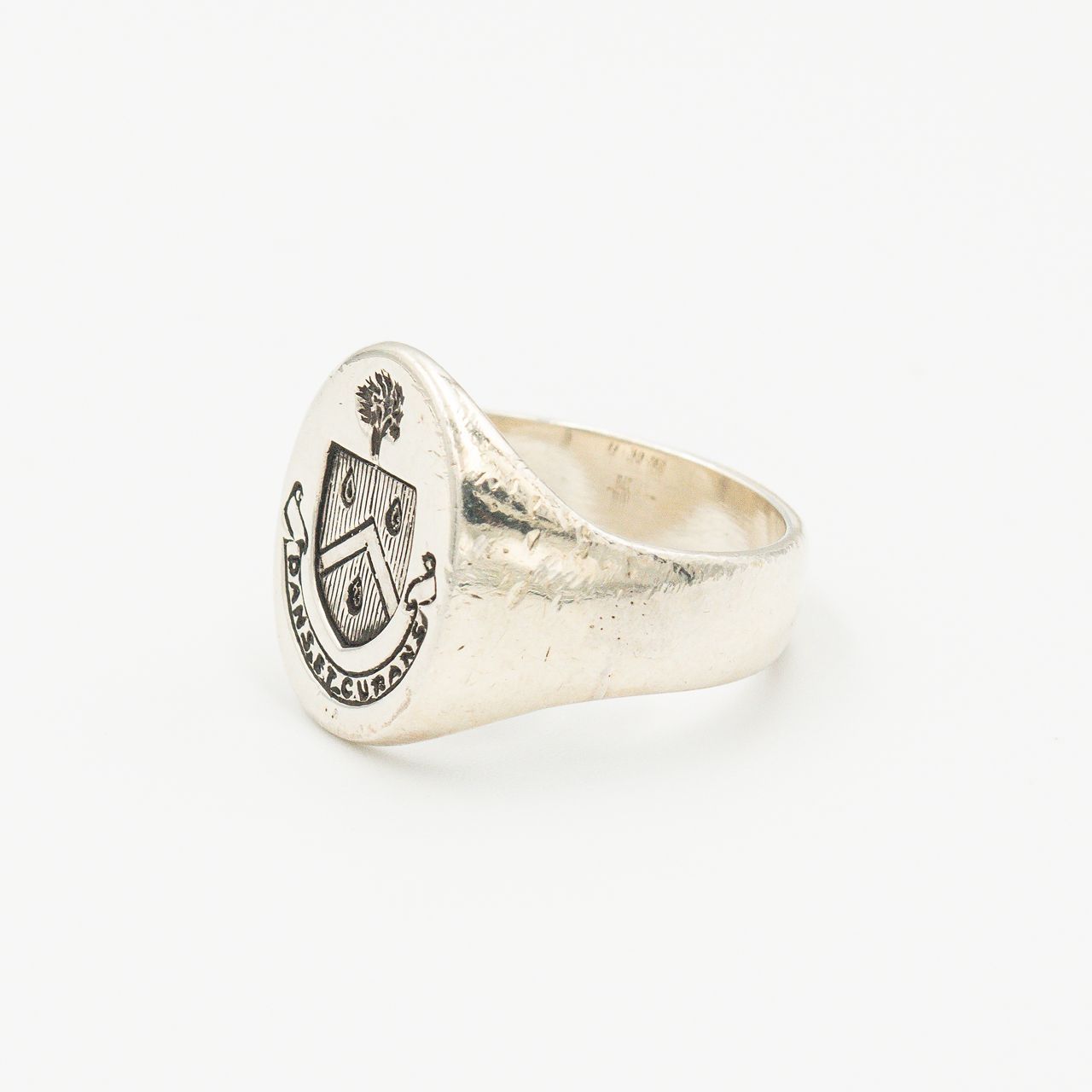 ヴィンテージ ティファニー シグネット リング 16 5号 シルバー 1992年