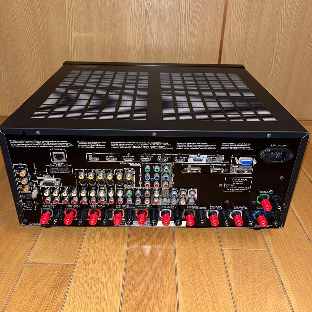 リモコン・取説付】ONKYO TX-NA808 オンキョー ☆AVアンプ☆ ＠ - メルカリ