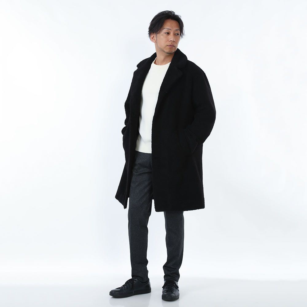 新品 HERNO ヘルノ CA000206U 12735 9300 メンズ テディ シングル