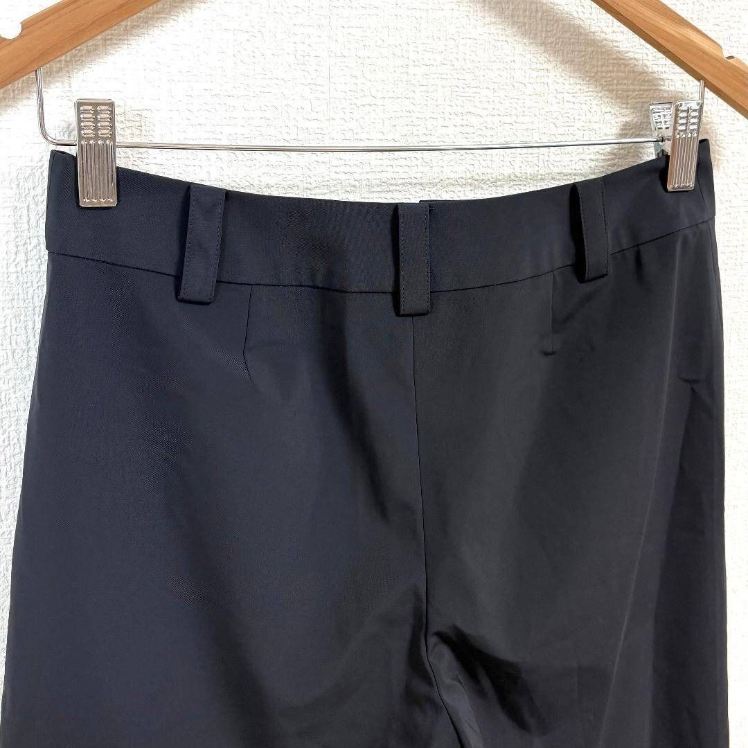 高品質の FOXEY NEW YORK ストレッチハーフパンツ 38 ネイビー