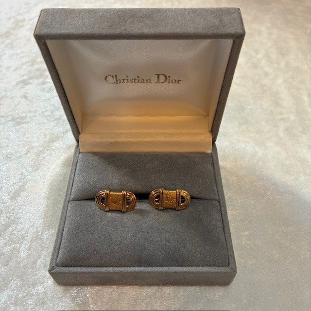 クリスチャンディオール ChristianDior CD Diorロゴ ゴールドトーン