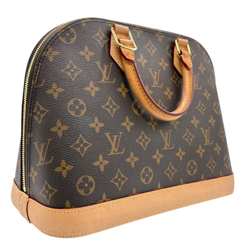 ルイ ヴィトン LOUIS VUITTON アルマPM M53151 ブラウン モノグラム キャンバス レディース ハンドバッグ