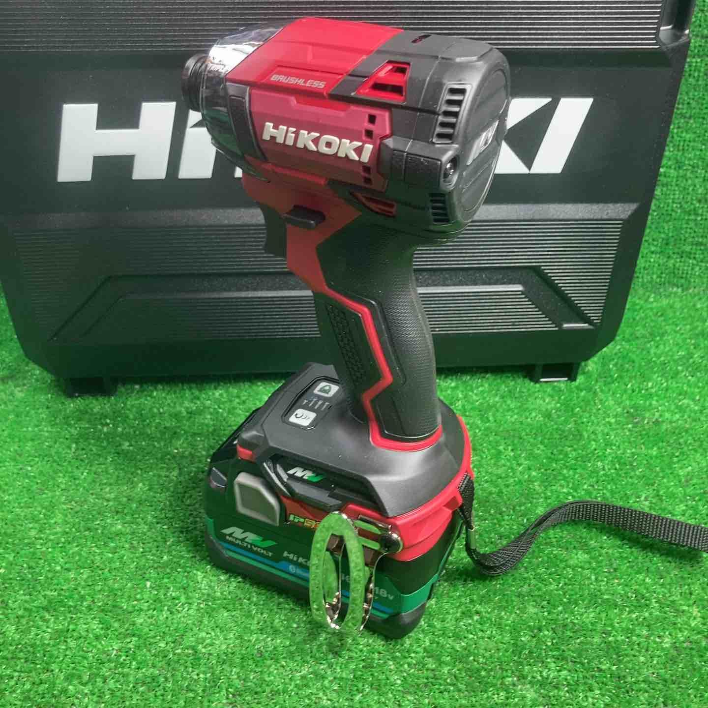 ハイコーキ HIKOKI 旧 日立工機 コードレスインパクトドライバ スコーピオンレッド WH36DD 2XHRSZ 川崎店