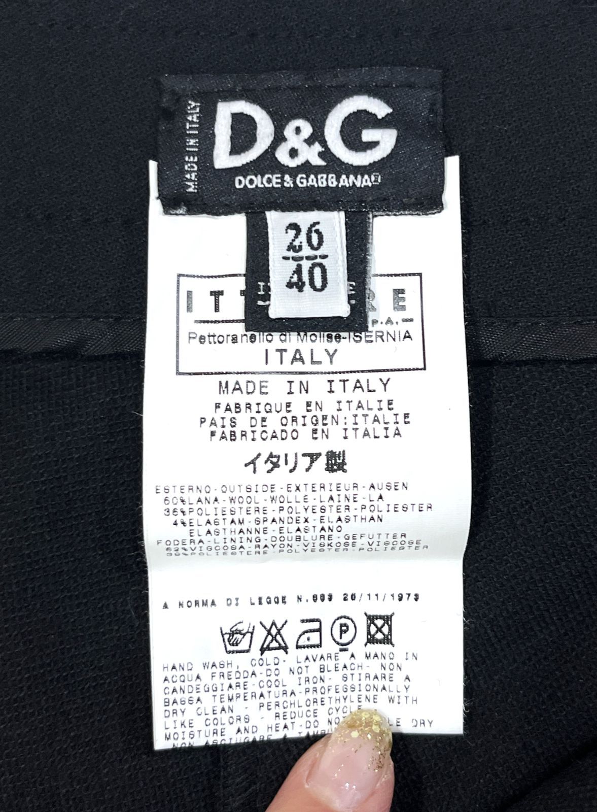 DOLCE-GABBANA｜ドルチェアンドガッバーナ