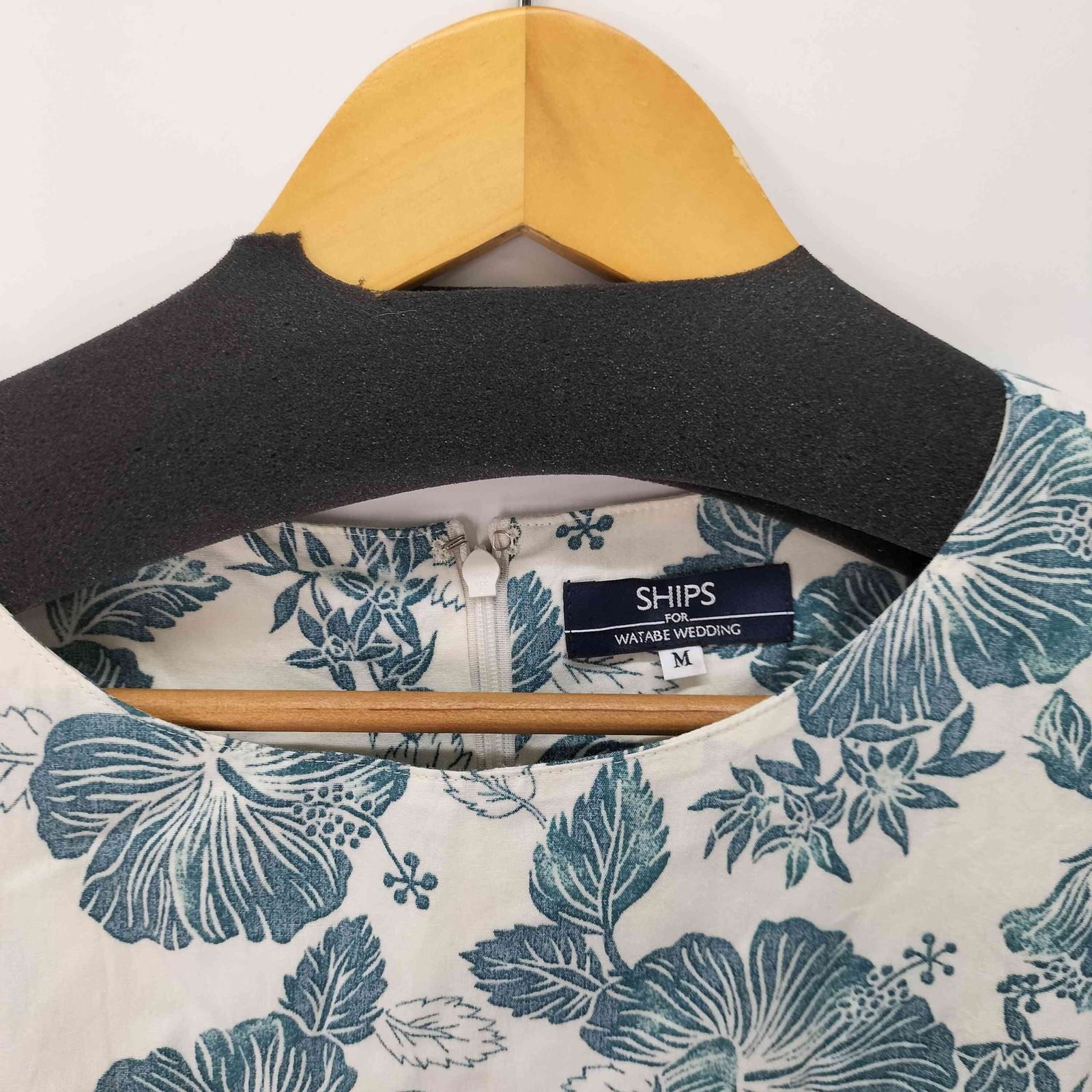 シップス SHIPS WATABE WEDDING 2wayスリーブ ロングドレス レディース