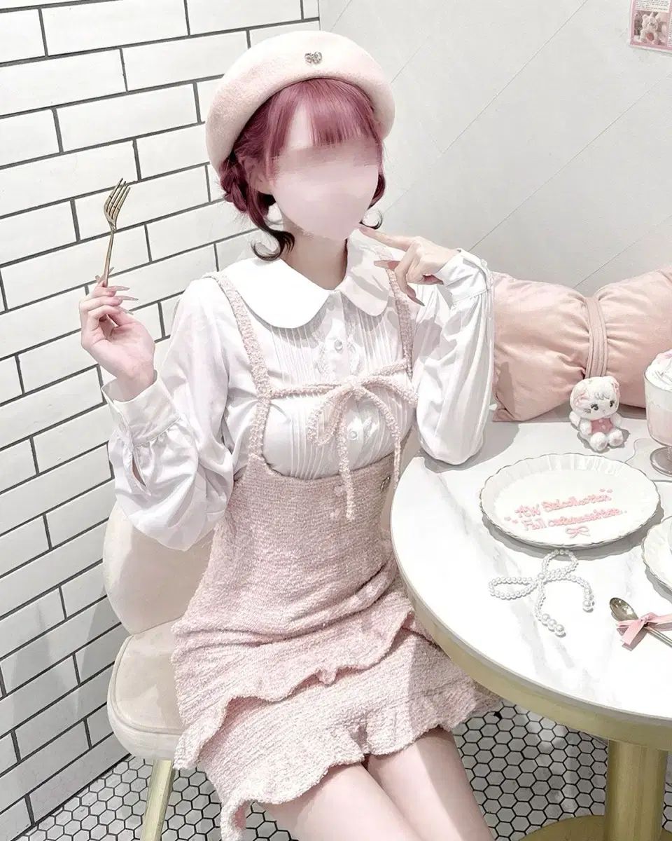 LOVE YOURSELF 承 Her Honey mew リボンツイン セット SET ピンク 量産型 地雷系 スナ系