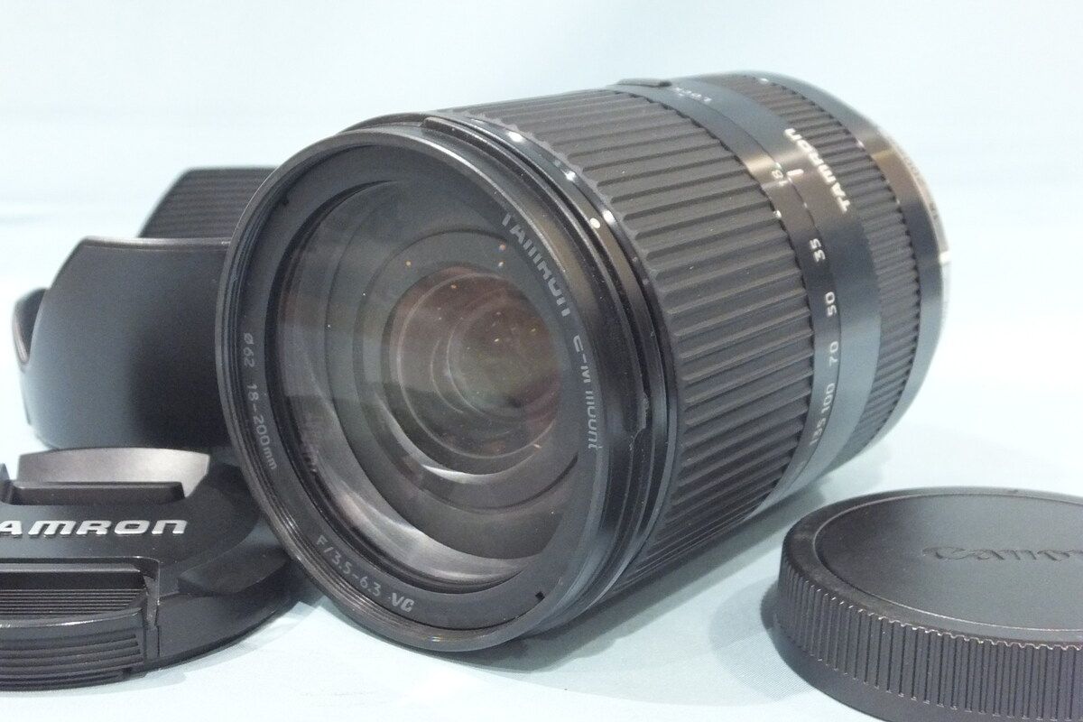 品 タムロン 18-200mm F3.5-6.3 Di III VC キヤノン EOS M用 Model B011 ブラック