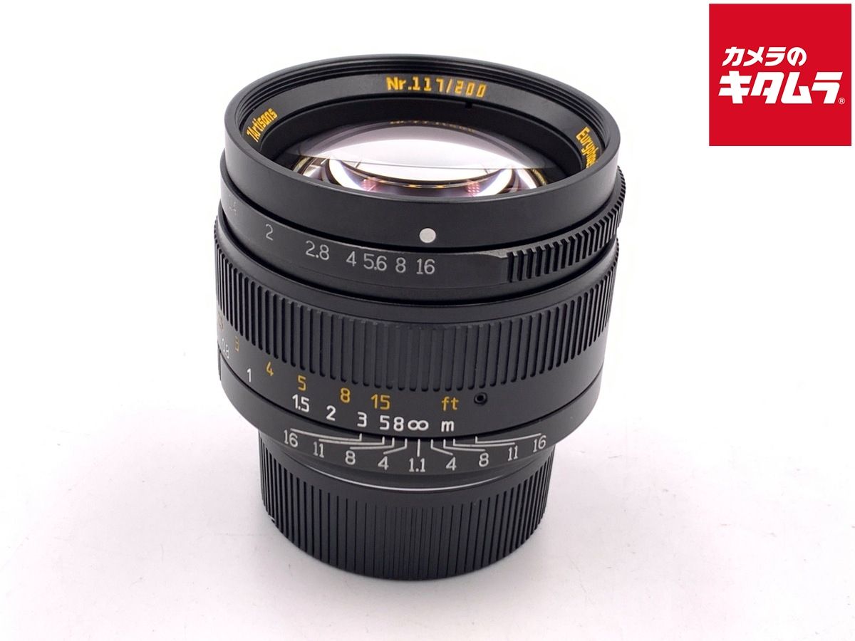 七工匠 7Artisans 5011LMB 50mm F1.1 ライカM ブラック