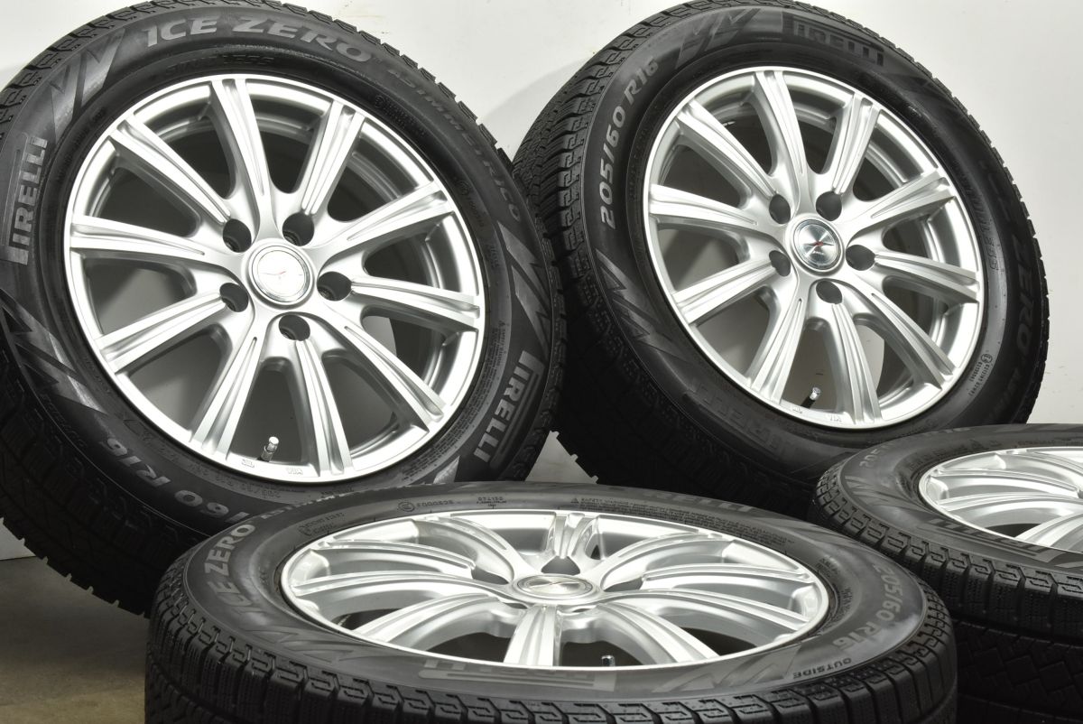 スタッドレス ジョーカー 16 in 6 5 J 40 PCD 114 3 ピレリ アイスゼロアシンメトリコ 205 60 R ノア ヴォクシー ステップワゴン 可