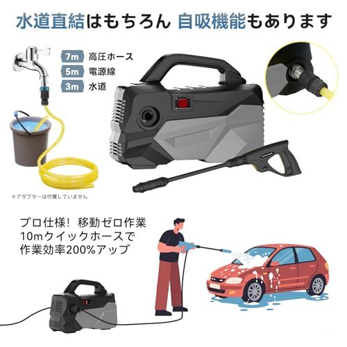 水道直結＆自吸両用