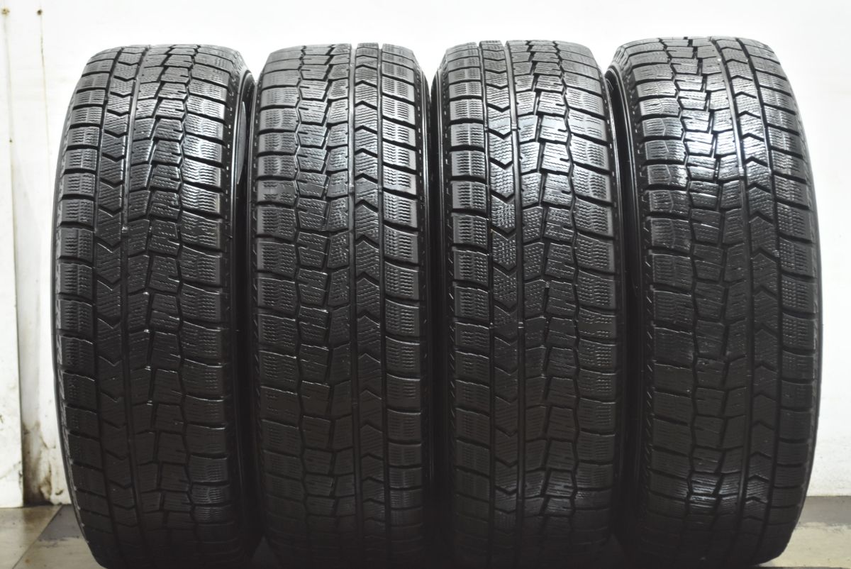  良好品 AQUA 15 in 6 J 53 PCD 114 3 ダンロップ ウィンターマックス WM 02 195 65 R ノア ヴォクシー ステップワゴン アクセラ 15インチ タイヤ ホイールセット