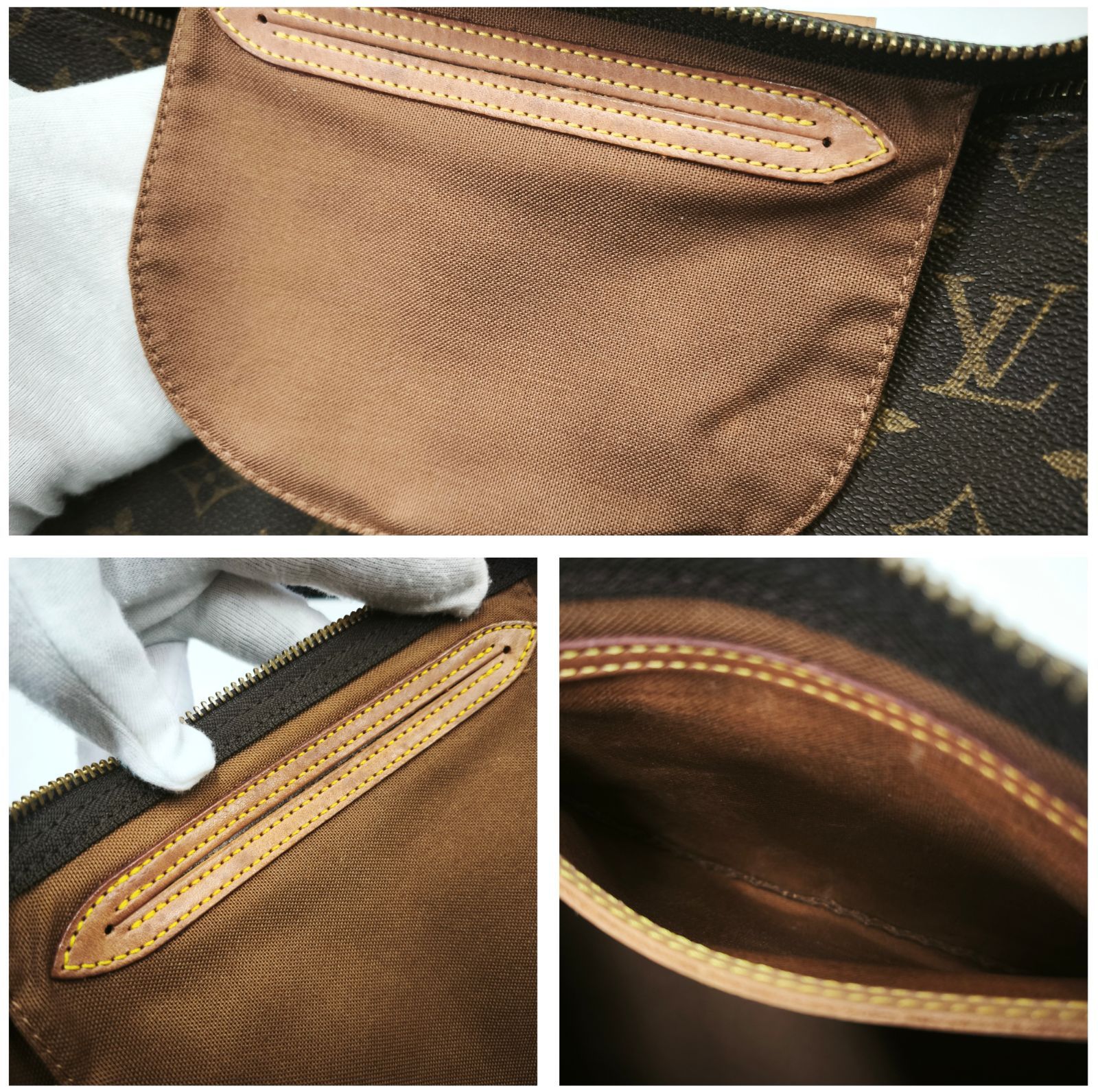  LOUIS VUITTON ルイヴィトン モノグラム スピーディー35 ハンドバッグ M 41524 ブラウン SNA その他 ハンドバッグ