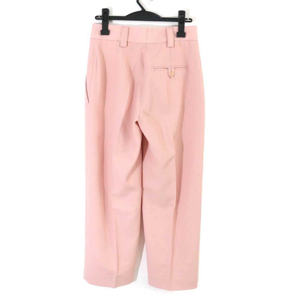 Acne Studios アクネストゥディオズ 22SS ポリエステルウールクロップドスラックスパンツ 34 22030570000910