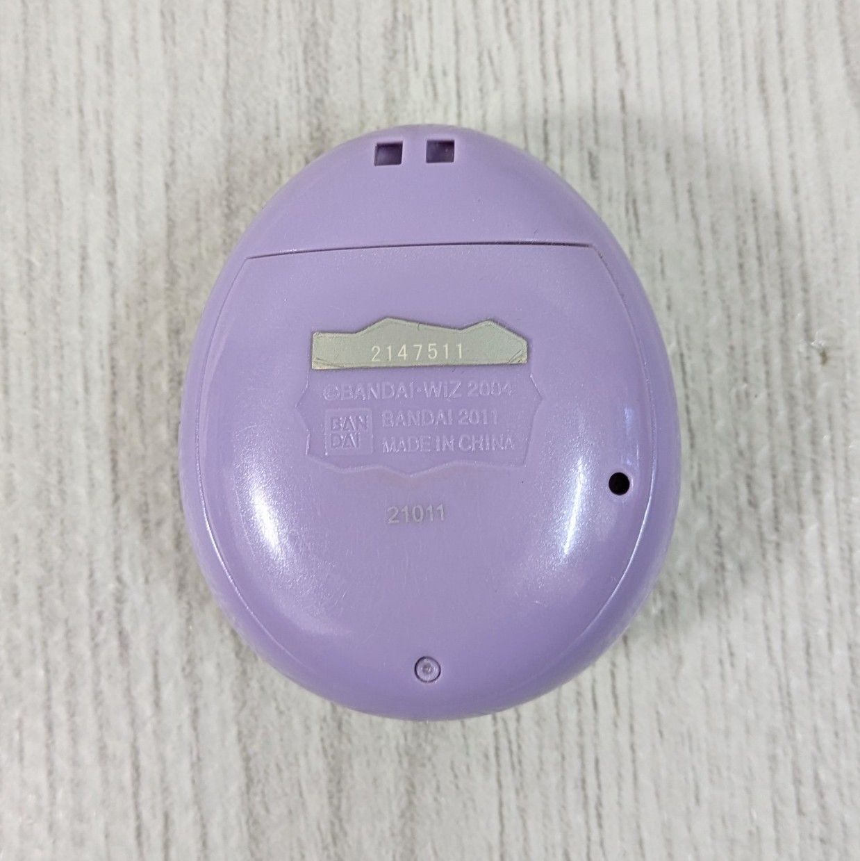 良品 たまごっちiD L 15周年記念バージョン ロイヤルパープル 動作確認