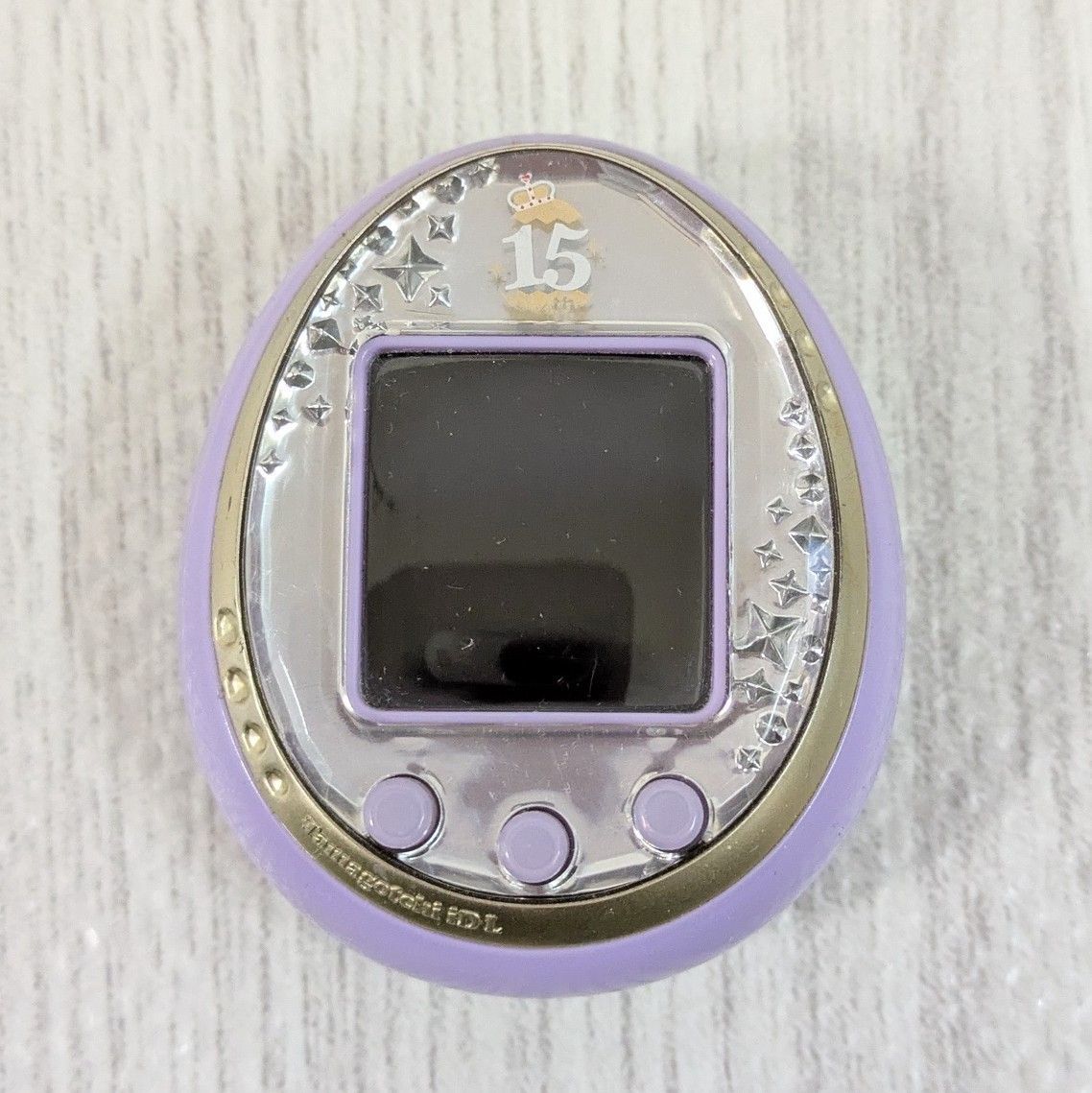 良品 たまごっちiD L 15周年記念バージョン ロイヤルパープル 動作確認