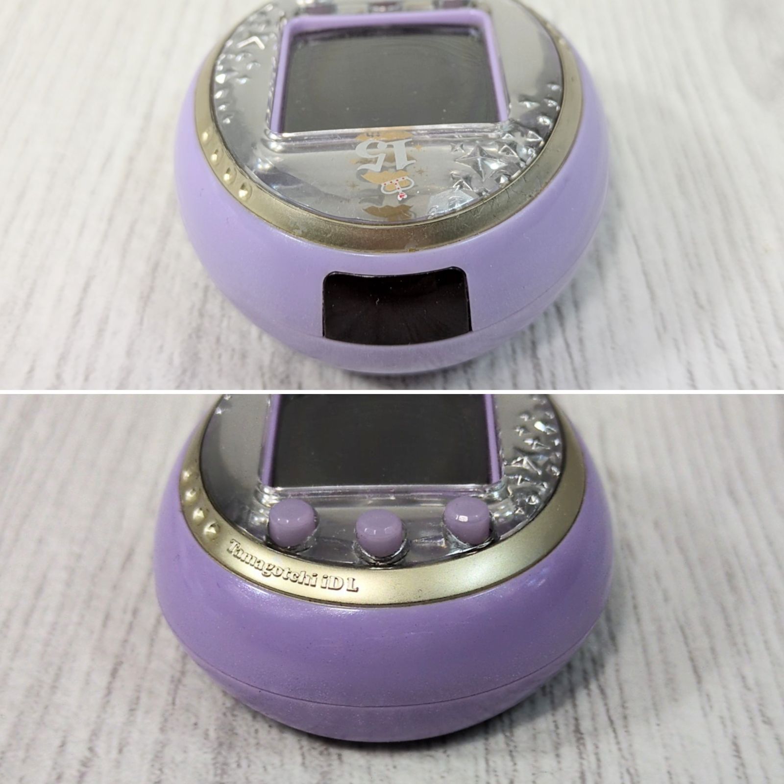 良品 たまごっちiD L 15周年記念バージョン ロイヤルパープル 動作確認