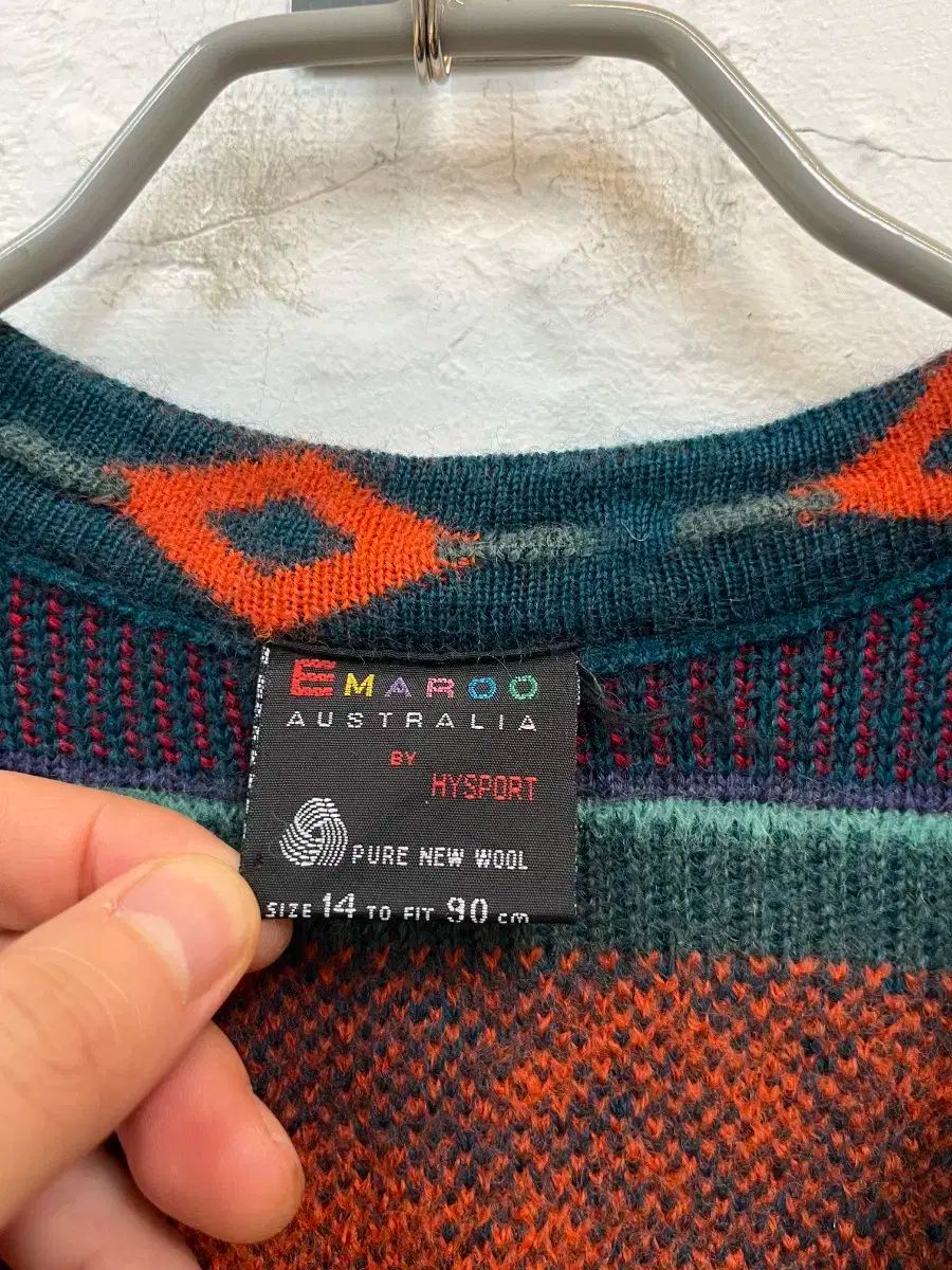 Emaroo ピュア ウール カーディガン 14