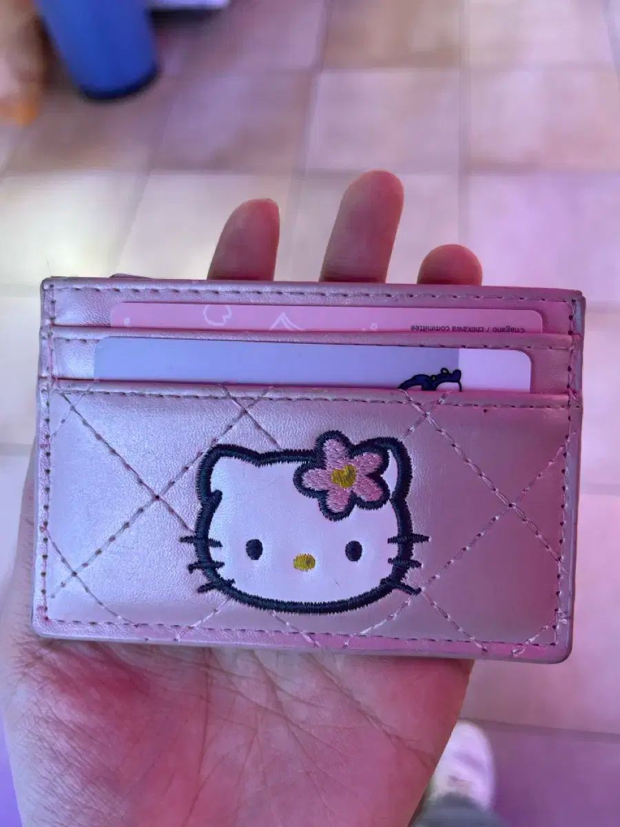 ハローキティ 50周年 キルティング カード 財布