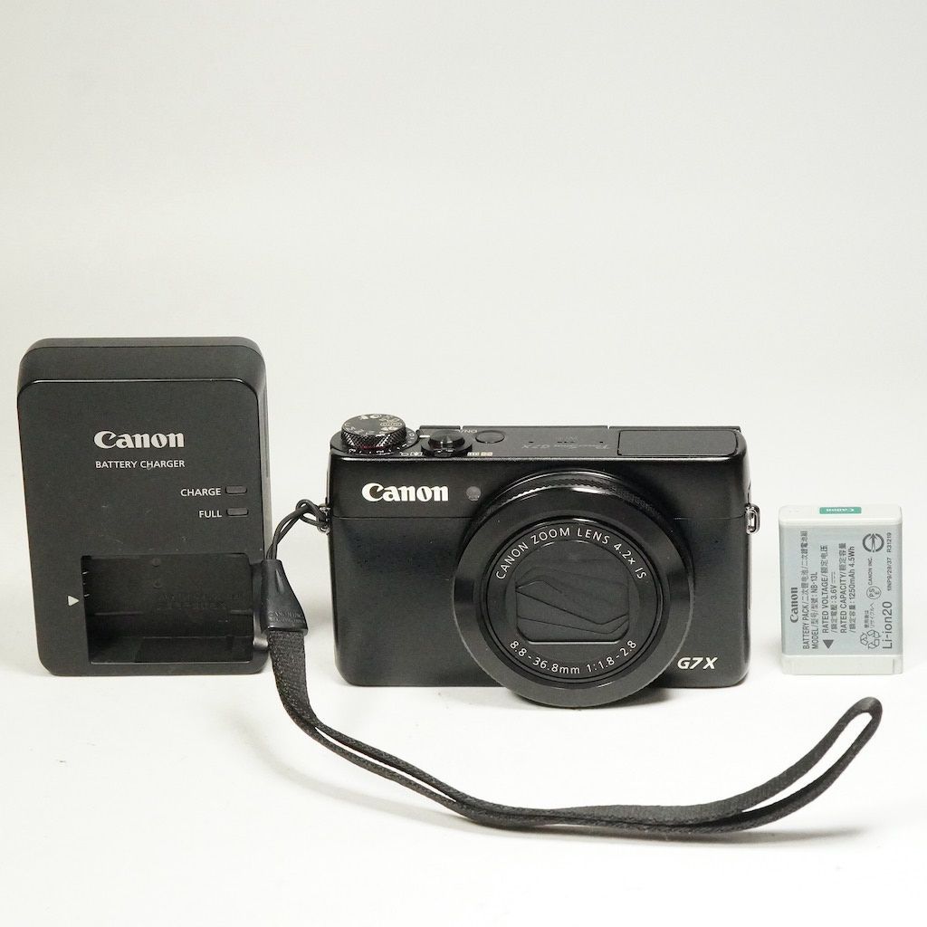 Canon キャノン PowerShot G7X ブラック 返金保証 2374
