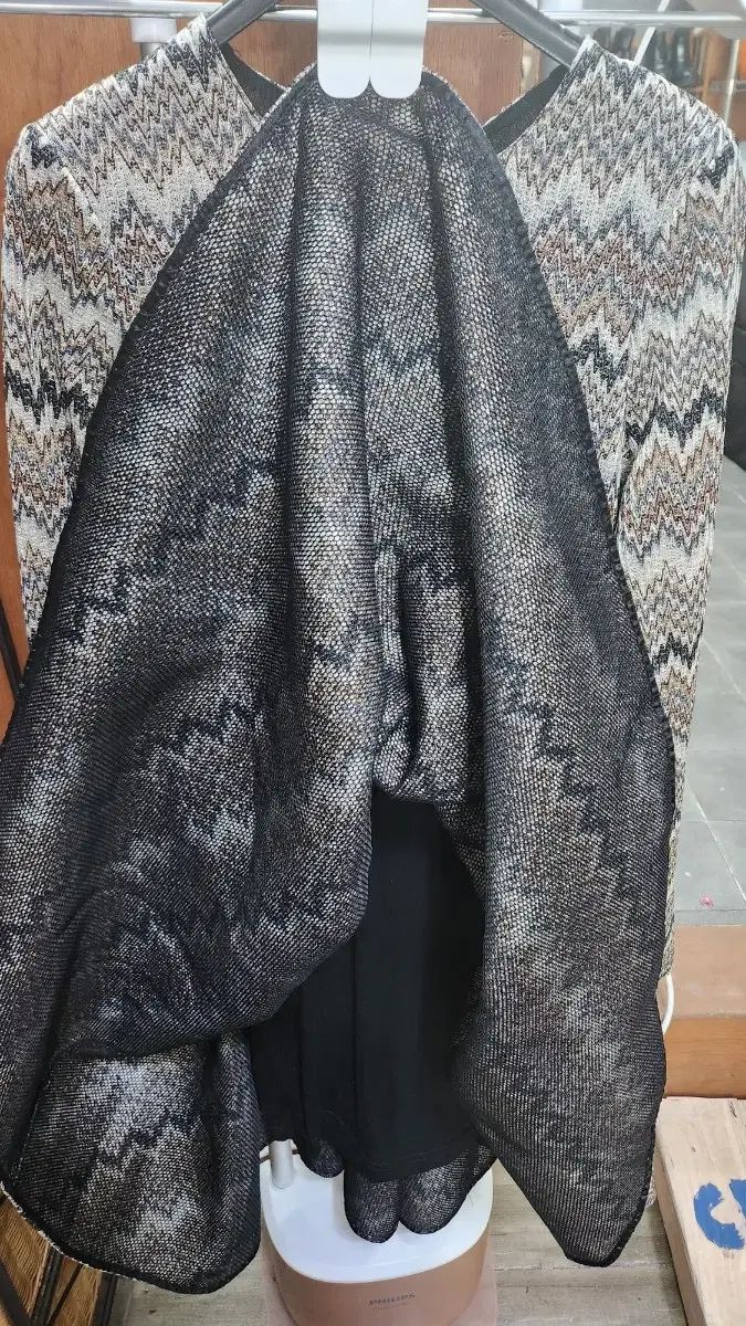  マージュ ブラック ONE PIECE 2 サイズ 長袖 七分袖 ひざ丈ワンピース